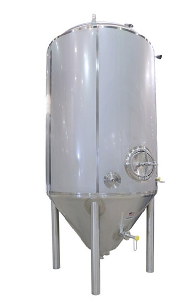 Gärbehälter für Brennereien mit konischem Unterteil Gärbehälter für Brennereien mit konischem Unterteil